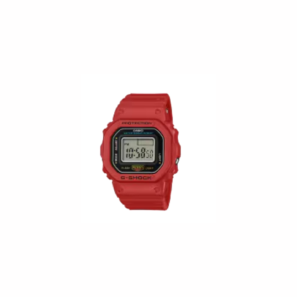 CASIO G-SHOCK NANO RING-SIZED WATCH DWN-5600-4 RED BIO-RESIN BAND DIGITAL 